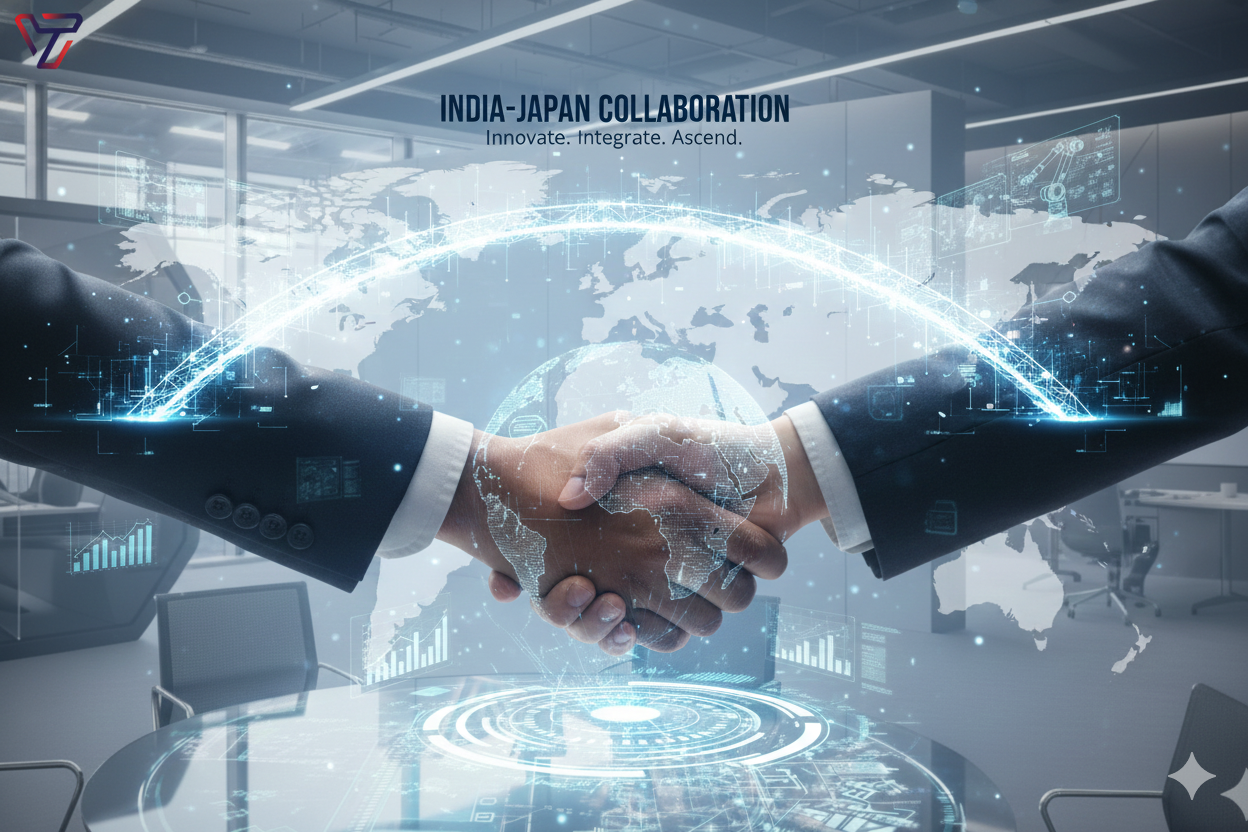 Global expansion Japan × India - business partnership